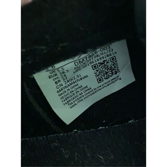 Nike Air Jordan 1 Low OG SP x Travis Scott “Black Phantom” Size 6 (DM7866-001) - Picture 7 of 7